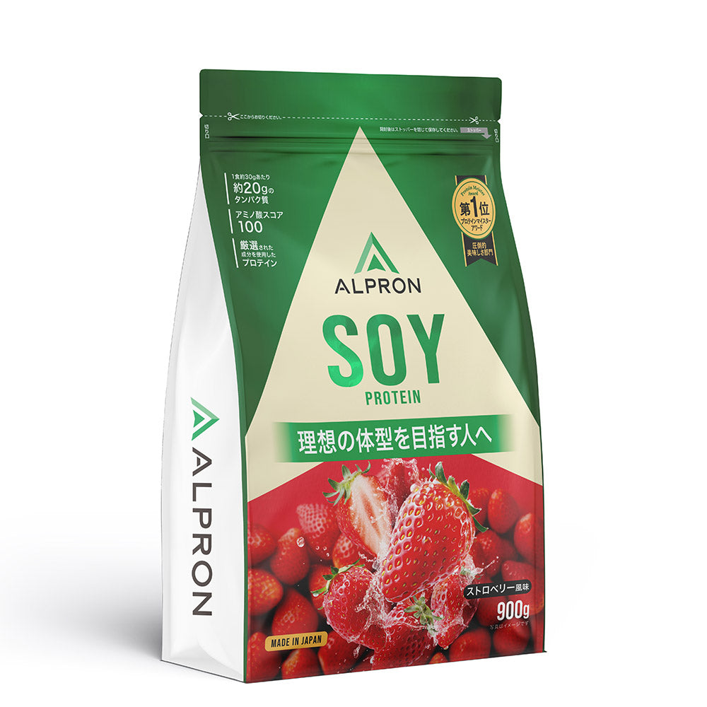 ALPRON Soy Protein Strawberry 900g