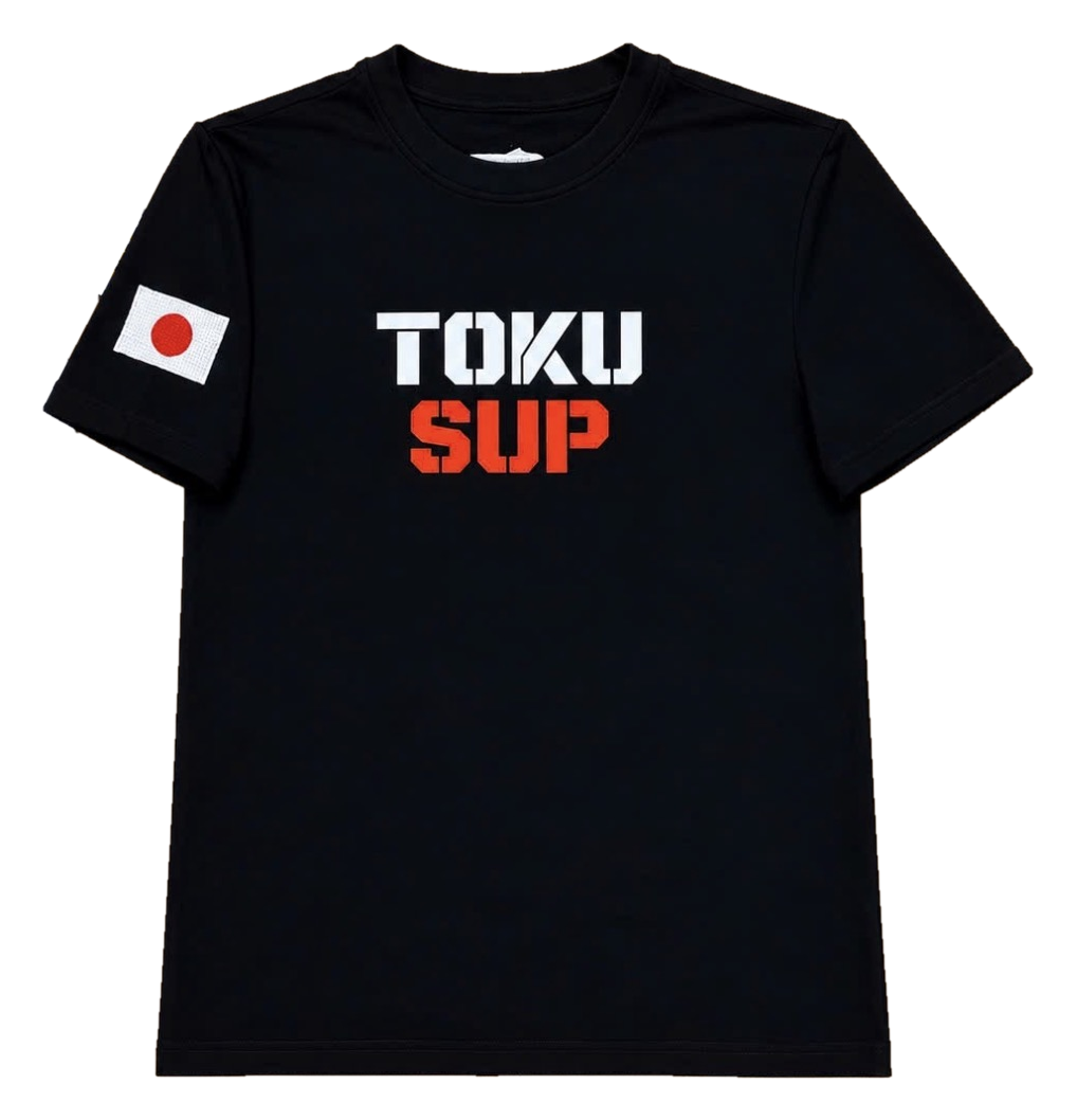 Toku Sup Crew-Neck Tee — Black